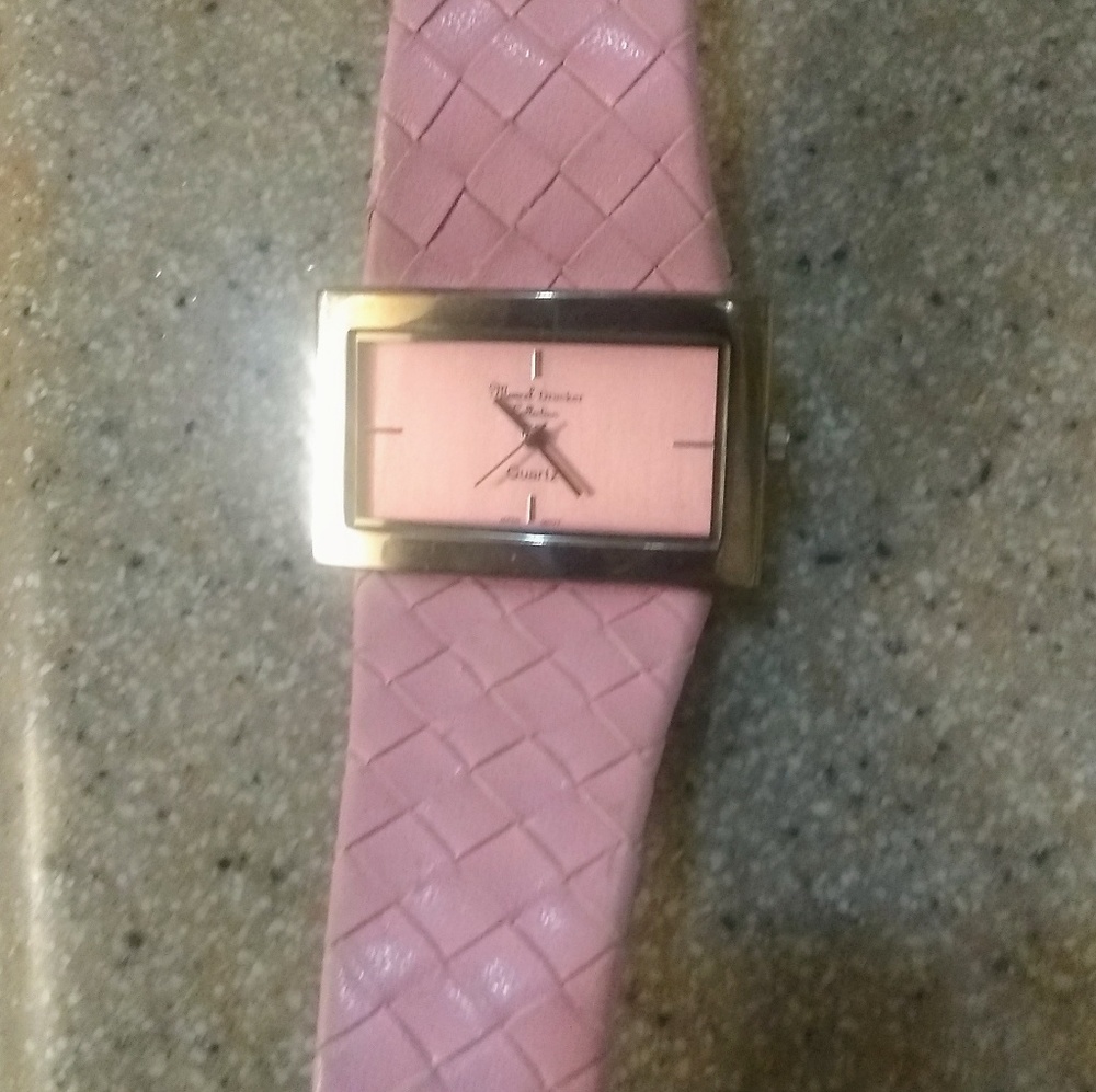 Marcel Drucker Collection pink designer watch *3/$30 Sale*